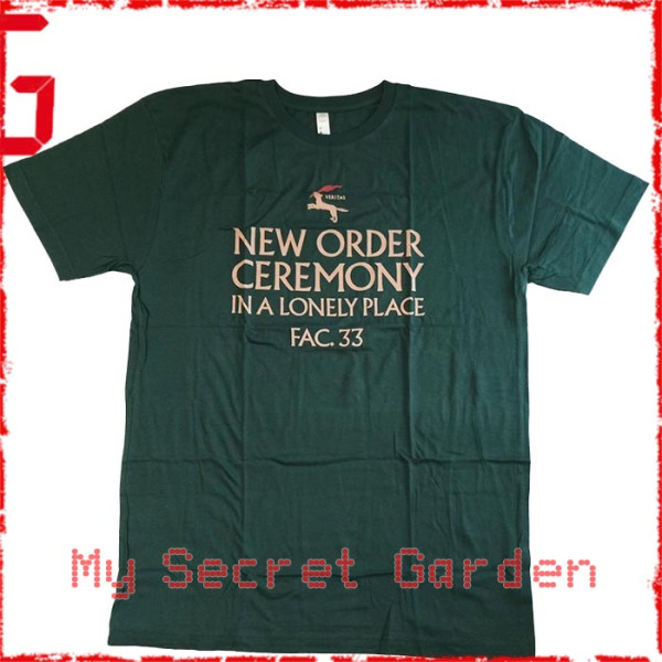 New Order  - Ceremony Official T Shirt ( Men L ) ***READY TO SHIP from Hong Kong***